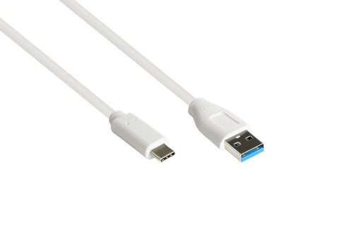 EAN 4014619554720 - Alcasa 2831-AC005W cable USB USB 3.2 Gen 2 (3.1 Gen 2) 0,5 m USB A USB C Blanco imagen 1
