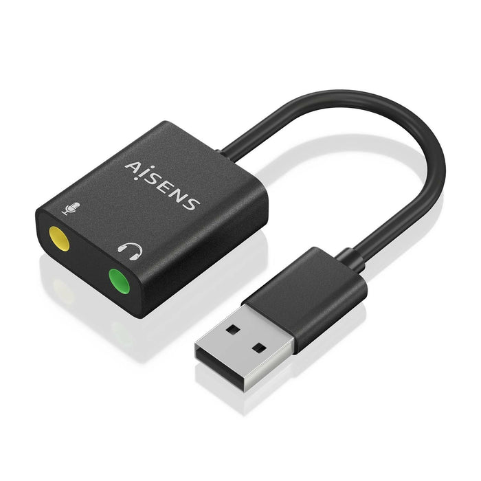 EAN 8436574709803 - AISENS A106-0769 cambiador de género para cable 2x 3.5 mm imagen 1