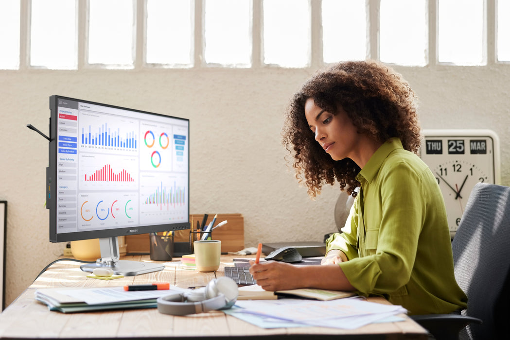 EAN 8721038001761 - Philips 5000 series 27B2G5200/00 pantalla para PC 68,6 cm (27") 1920 x 1080 Pixeles Full HD LCD Antracita imagen 15