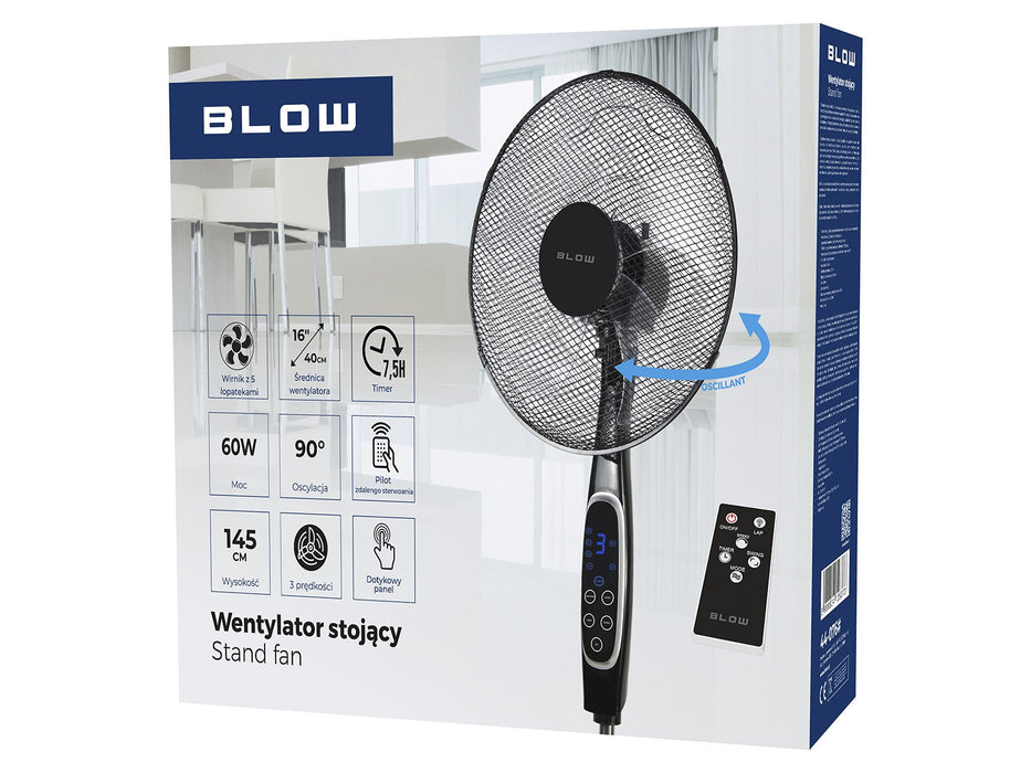 EAN 5900804128373 - BLOW 44-076# ventilador Negro imagen 6