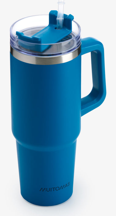 EAN 8021735219224 - Muitomas TRAVELMUG900BL taza de viaje 900 ml Azul Acero inoxidable imagen 3
