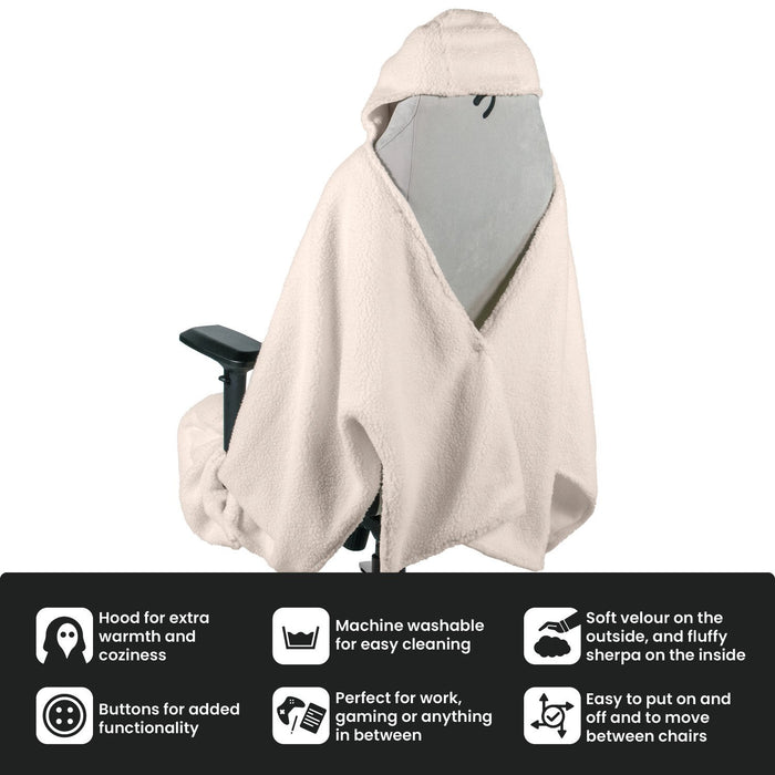 EAN 0850072937915 - Arozzi AROZZI-BLANKET-WT parte y accesorio para silla para videojuegos imagen 5