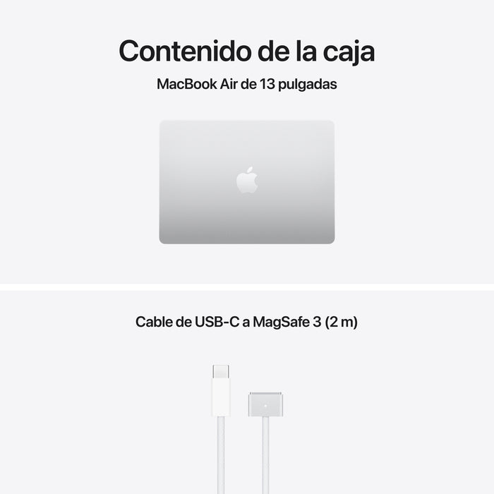 EAN 195950688030 - Apple MacBook Air Apple M Portátil 34,5 cm (13.6") Wi-Fi 7 (802.11be) macOS Tahoe imagen 9