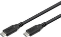 EAN 4040849741913 - Goobay 74191 cable USB USB4 Gen 2x2 1 m USB C Negro imagen 3