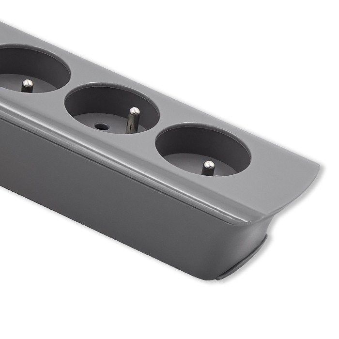 EAN 5901878502779 - Qoltec 50277 base múltiple 1,8 m 6 salidas AC Interior Gris imagen 5