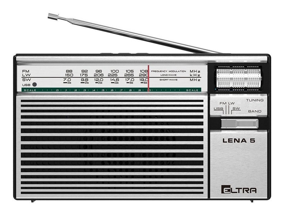 EAN 5907727028353 - ELTRA LENA 5 Portátil Analógica Plata, Negro imagen 1