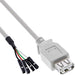 EAN 4043718112883 - InLine 33440L cable USB USB 2.0 0,4 m USB A Beige imagen 1