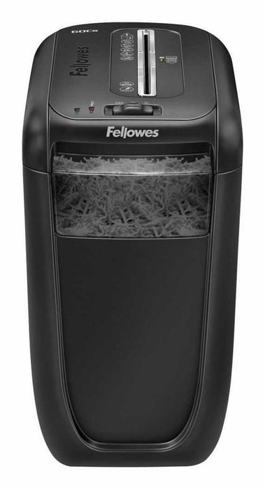 EAN 0043859642854 - Fellowes 60Cs triturador de papel Corte cruzado 72 dB 23 cm Negro imagen 3