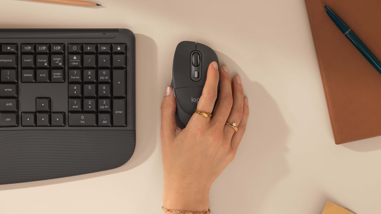 EAN 5099206134119 - Logitech Signature Comfort Plus Combo MK880 teclado Ratón incluido Universal RF Wireless + Bluetooth QWER imagen 6
