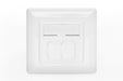EAN 4016032362418 - Digitus DN-93831 placa de pared y cubierta de interruptor Blanco imagen 6