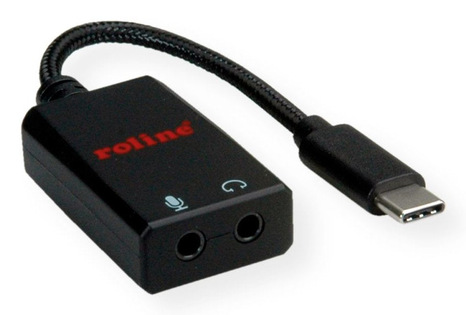 EAN 7630049615441 - ROLINE 12.03.3209 hub de interfaz USB Tipo C Negro imagen 3