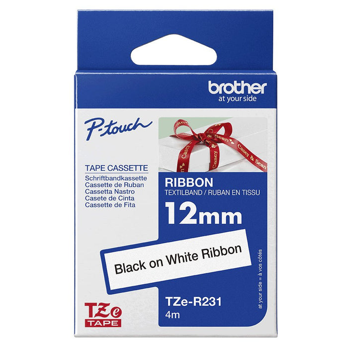 EAN 4977766770408 - Brother TZE-R231 cinta para impresora de etiquetas Negro sobre blanco imagen 3