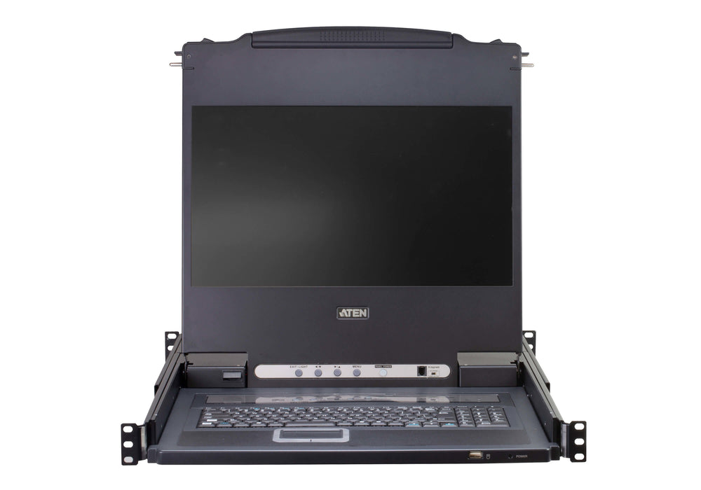 EAN 4710469345524 - ATEN CL5716M consola de rack 43,2 cm (17") 1280 x 1024 Pixeles Metal, Plástico Negro 1U imagen 4