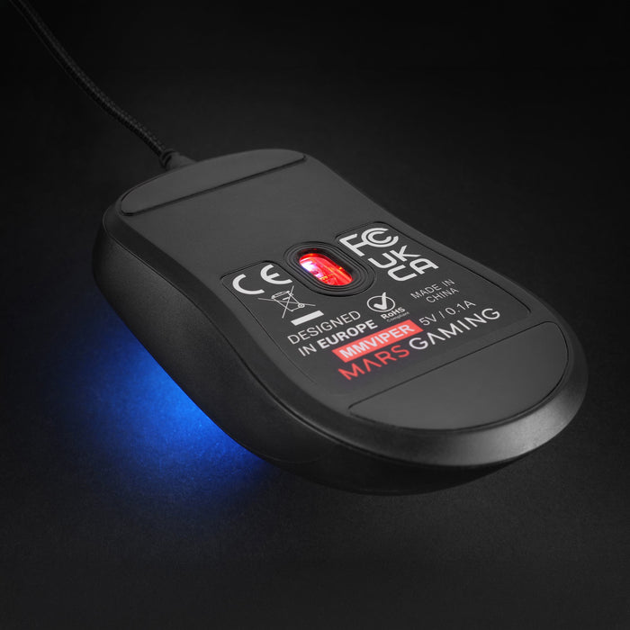 EAN 8435693114291 - Mars Gaming MMVIPER ratón Juego mano derecha USB Type-A + USB Type-C Óptico 12800 DPI imagen 7