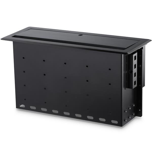 EAN 65030870788 - StarTech.com BOX4MODULE organizador de cables Escritorio Caja de cables Negro 1 pieza(s) imagen 2