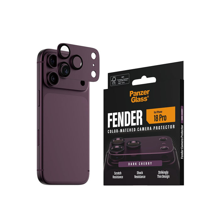 EAN 5715685043710 - PanzerGlass ® Fender Camera Protector Dark Cherry iPhone 2026 Pro Protector de pantalla 1 pieza(s) imagen 6