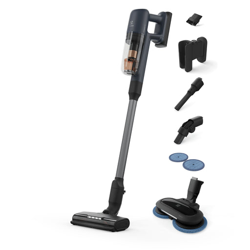 EAN 7332543971572 - Electrolux EP71B14WET Aspiradora escoba Batería Secar Sin bolsa 0,3 L Azul 4 Ah imagen 1