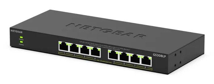 EAN 0606449174731 - NETGEAR GS308LP No administrado Gigabit Ethernet (10/100/1000) Energía sobre Ethernet (PoE) Escritorio Ne imagen 3