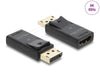 EAN 4043619610846 - DeLOCK 61084 cambiador de género para cable DisplayPort HDMI Negro imagen 1