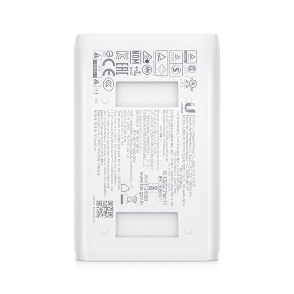 EAN 8178820272050 - Ubiquiti U-POE-AT adaptador e inyector de PoE Gigabit Ethernet imagen 3
