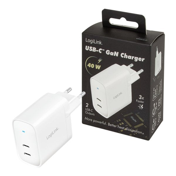 EAN 4052792067545 - LogiLink PA0282 cargador de dispositivo móvil Teléfono móvil, Tableta Blanco Corriente alterna Carga rápi imagen 9