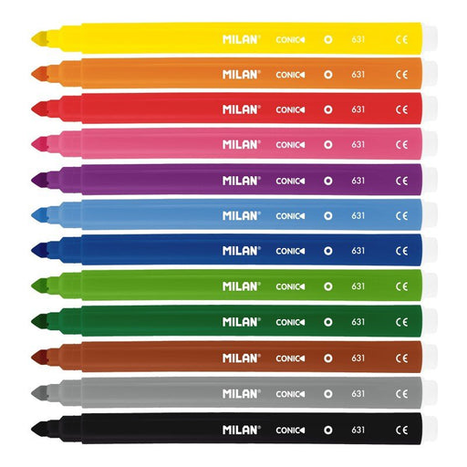 EAN 8411574008347 - Milan 0612312 rotulador Multicolor 12 pieza(s) imagen 2