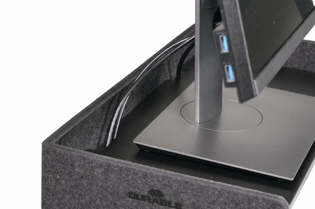 EAN 4005546737942 - Durable 508158 soporte para monitor Escritorio Carbón vegetal imagen 9