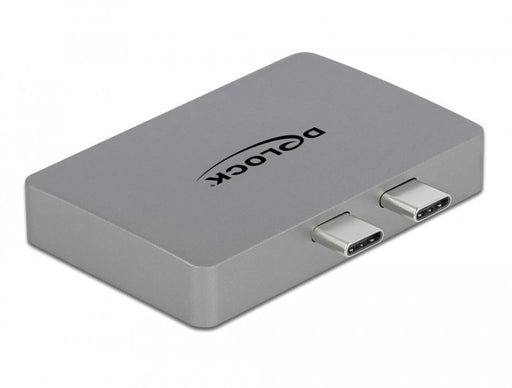 EAN 4043619641239 - DeLOCK 64123 base para portátil y replicador de puertos USB 3.2 Gen 1 (3.1 Gen 1) Type-C Gris imagen 1