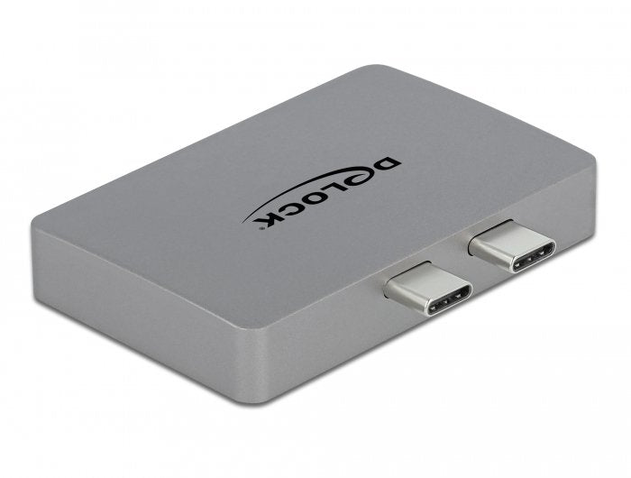 EAN 4043619641239 - DeLOCK 64123 base para portátil y replicador de puertos USB 3.2 Gen 1 (3.1 Gen 1) Type-C Gris imagen 1
