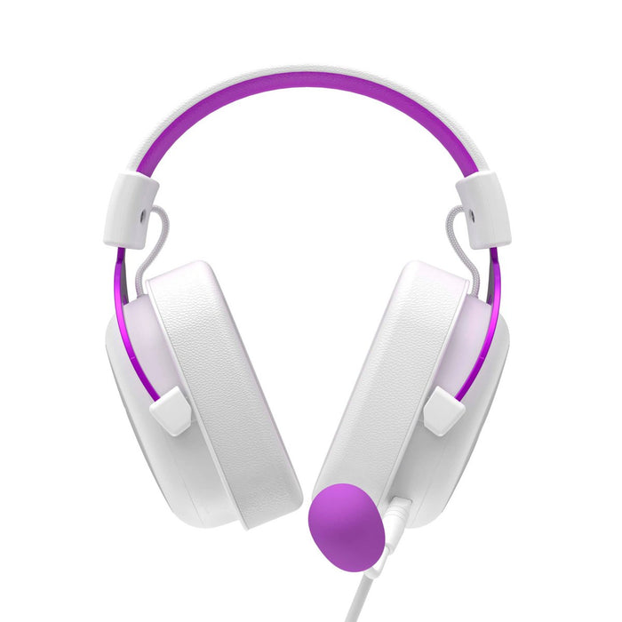 EAN 6950676214154 - Havit 6950676214154 auricular y casco Auriculares Alámbrico Diadema Juego Púrpura, Blanco imagen 4