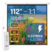 EAN 8435364308929 - iggual PSIES200 pantalla de proyección 2,82 m (111") 1:1 imagen 2