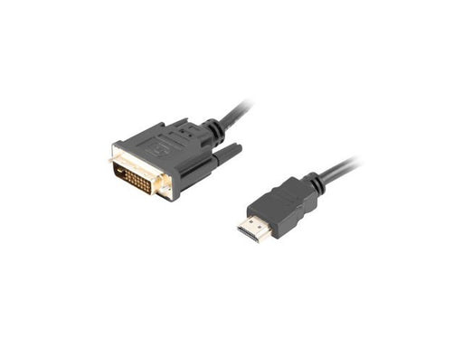 EAN 5901969421705 - Lanberg CA-HDDV-20CU-0018-BK adaptador de cable de vídeo 1,8 m HDMI tipo A (Estándar) DVI-D Negro imagen 1