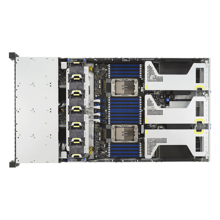 EAN 4711636109222 - ASUS RS720-E12-RS24G Bastidor (2U) Negro, Plata imagen 9