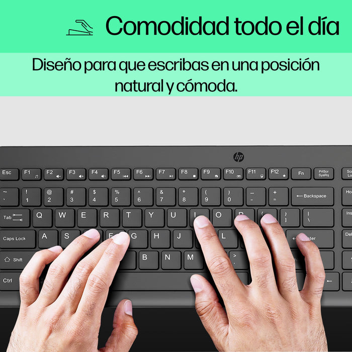 EAN 0196548244232 - HP 150 USB-A Wired Keyboard teclado Universal Negro imagen 9
