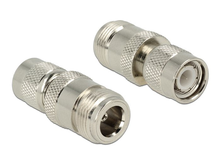 EAN 4043619895731 - DeLOCK 89573 cambiador de género para cable TNC N-type Plata imagen 1
