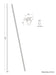 EAN 8721246340218 - Neomounts ADS06-142WH organizador de cables Escritorio Pasacables Blanco 1 pieza(s) imagen 9