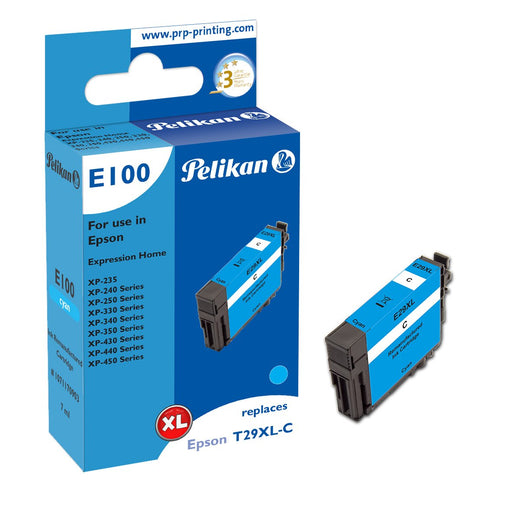 EAN 4018474709035 - Pelikan E100 cartucho de tinta 1 pieza(s) Compatible Alto rendimiento (XL) Cian imagen 1