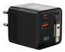 EAN 8594215995463 - Mobile Origin MO-65WDCH-PW2 cargador de dispositivo móvil Universal Negro Corriente alterna Carga rápida  imagen 2