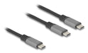 EAN 4043619812714 - DeLOCK 81271 cable USB 1,2 m USB C 2 x USB C Negro, Gris imagen 1