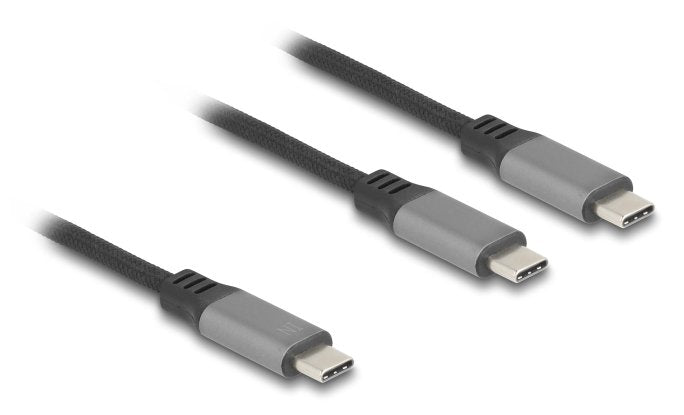 EAN 4043619812714 - DeLOCK 81271 cable USB 1,2 m USB C 2 x USB C Negro, Gris imagen 1