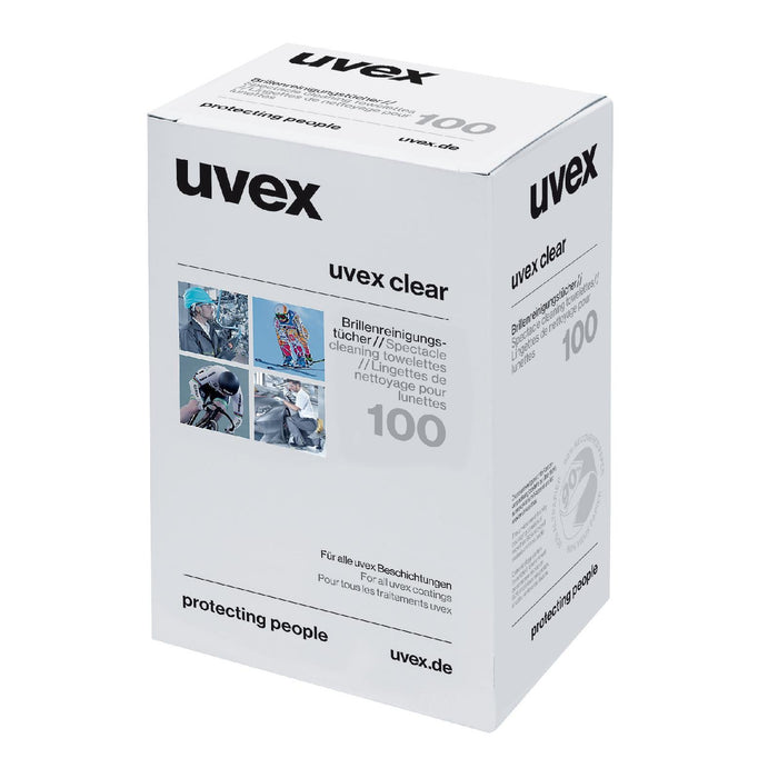 EAN 4031101125831 - Uvex 9963000 kit y líquido para limpieza de gafas Toallitas húmedas imagen 1