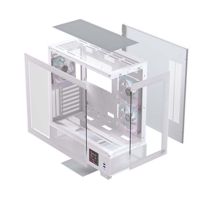EAN 6977277360028 - Einarex EXCS-PR-51DR-W carcasa de ordenador Midi Tower Blanco imagen 18