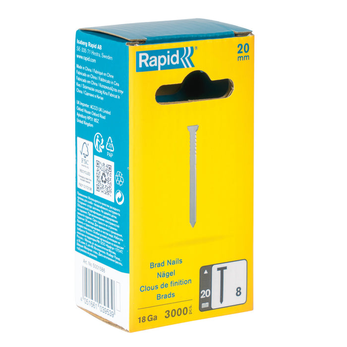 EAN 4051661039539 - Rapid 5001586 clavo 3000 pieza(s) Clavo de puntilla imagen 1