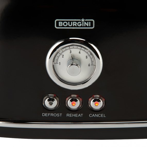 EAN 8719979270766 - Bourgini RETRO 6 2 rebanada(s) 815 W Negro imagen 3
