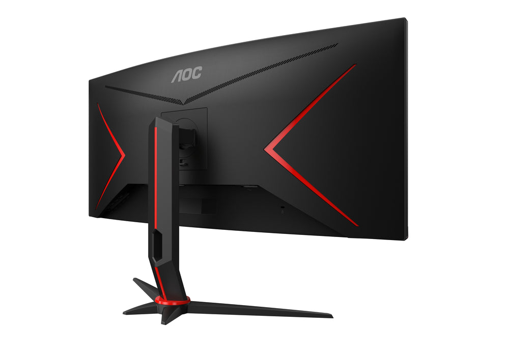 EAN 4038986111331 - AOC G2 CU34G2XP pantalla para PC 86,4 cm (34") 3440 x 1440 Pixeles UltraWide Quad HD LED Negro, Rojo imagen 7