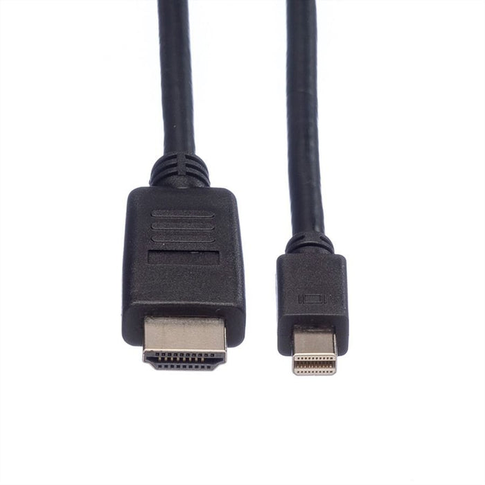 EAN 7611990133987 - ROLINE 11.04.5790 adaptador de cable de vídeo 1 m Mini DisplayPort Negro imagen 2
