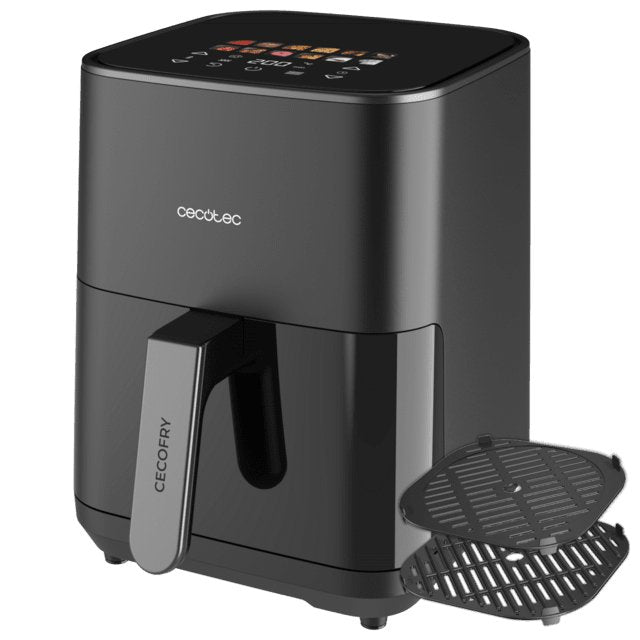 EAN 8435771915871 - Cecotec Cecofry&Grill Duoheat 4000 Sencillo 4 L Independiente 1900 W Freidora de aire caliente Negro imagen 4