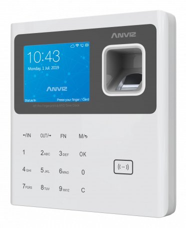 EAN 855686705523 - Anviz W1 PRO Lector inteligente de control de acceso Blanco imagen 2