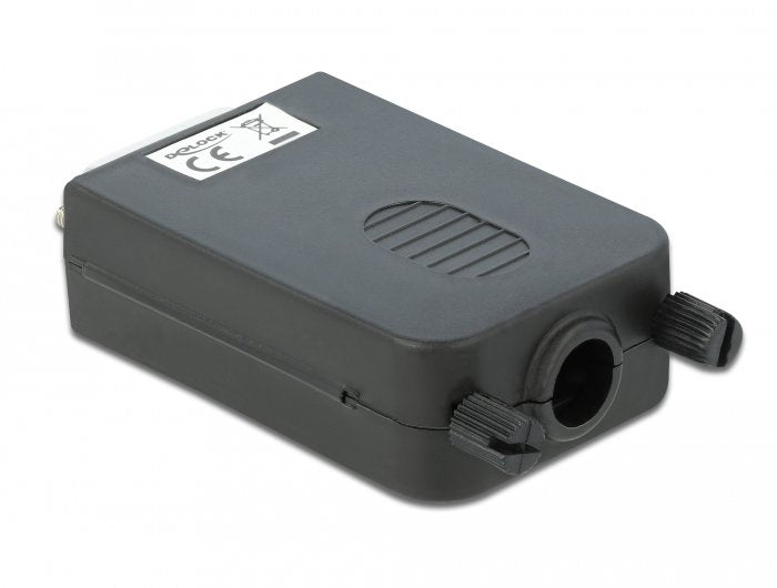 EAN 4043619665662 - DeLOCK 66566 cambiador de género para cable serial Sub-D15 16 pin terminal block Negro imagen 4