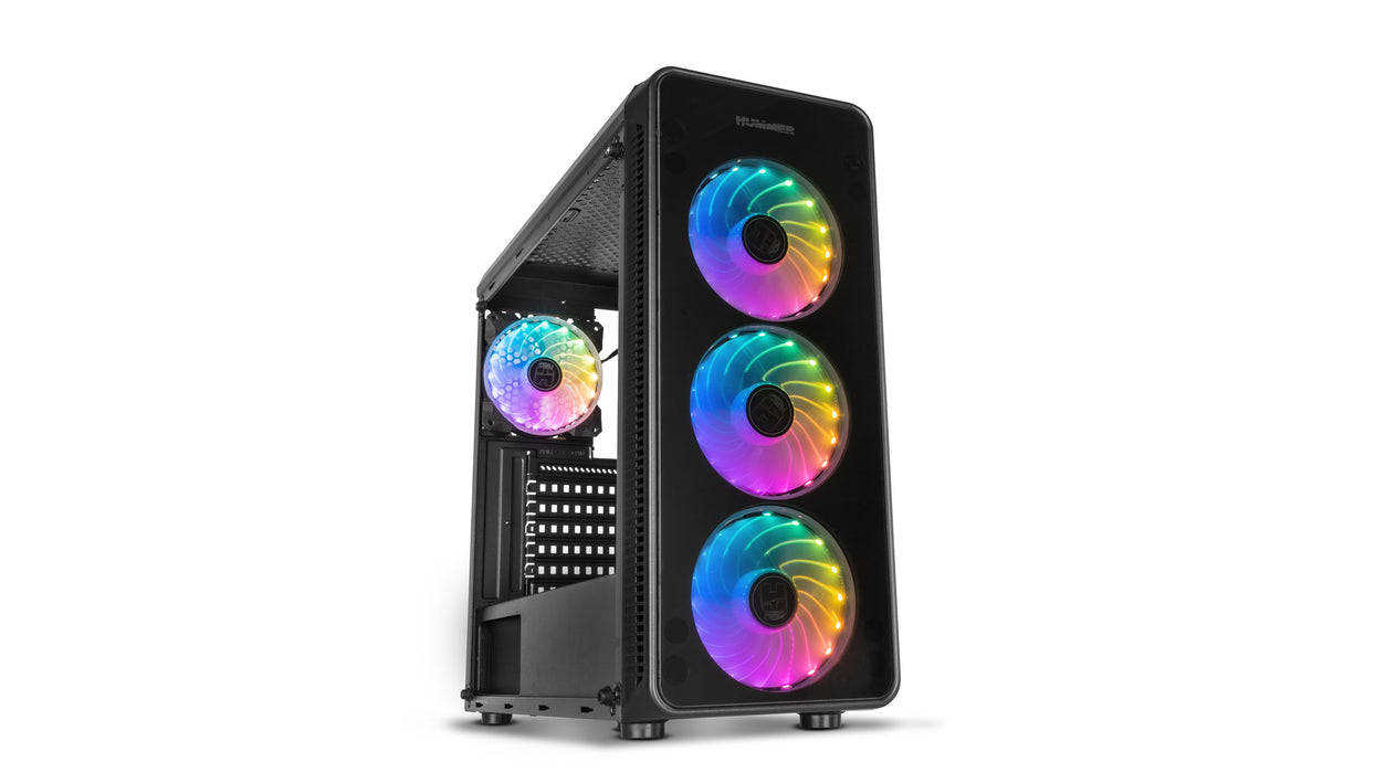 EAN 8436532169502 - NOX Hummer TGM Midi Tower Negro imagen 1